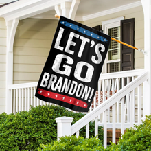 Load image into Gallery viewer, Stars and Stripes - Let's Go Brandon House Flag