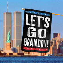 Load image into Gallery viewer, Stars and Stripes - Let's Go Brandon House Flag