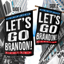 Load image into Gallery viewer, Stars and Stripes - Let's Go Brandon House Flag