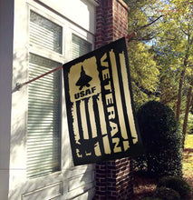 Load image into Gallery viewer, United States Air Force Veteran Blanket - 50x60 + Free Matching 3x5' Single Reverse Flag