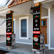 Load image into Gallery viewer, All I Want For Christmas Porch Yard Flag 1