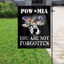 Load image into Gallery viewer, POW-MIA House Flag