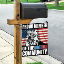 Load image into Gallery viewer, Proud Member of the LGBFJB Community House Flag