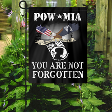 Load image into Gallery viewer, POW-MIA House Flag