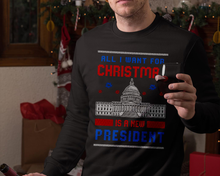 Load image into Gallery viewer, All I Want For Christmas Ugly Sweater 2