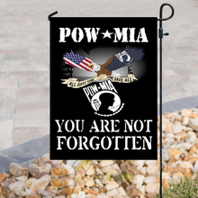Load image into Gallery viewer, POW-MIA House Flag