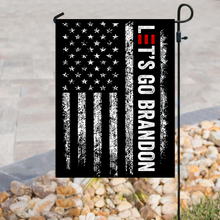 Load image into Gallery viewer, Let's Go Brandon Black and White USA House Flag