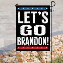 Load image into Gallery viewer, Stars and Stripes - Let's Go Brandon House Flag