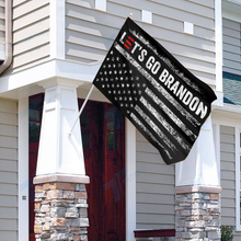 Load image into Gallery viewer, Let's Go Brandon Black and White USA House Flag