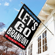 Load image into Gallery viewer, Stars and Stripes - Let's Go Brandon House Flag