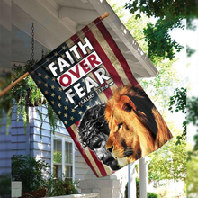 Load image into Gallery viewer, Faith Over Fear House Flag
