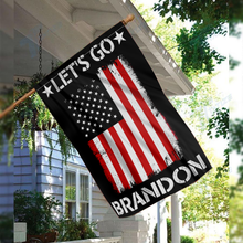 Load image into Gallery viewer, Let&#39;s Go Brandon USA House Flag