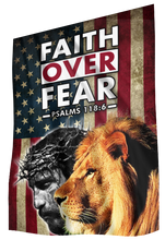 Load image into Gallery viewer, Faith Over Fear House Flag