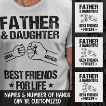 Load image into Gallery viewer, Father & Daughter Personalized T-shirt