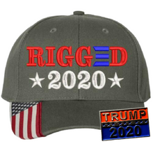 Load image into Gallery viewer, Rigged 2020 Embroidered Hat with T2020 Pin