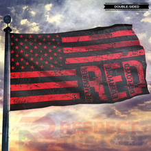 Load image into Gallery viewer, Remember Everyone Deployed American Flag