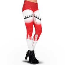 Load image into Gallery viewer, Santa in the Sky Leggings