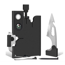 Load image into Gallery viewer, Men Credit Card Tool Knife Set 18 in 1 Gadgets for Men