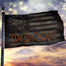 Load image into Gallery viewer, We The People - Camo Orange - 2nd Amendment Flag