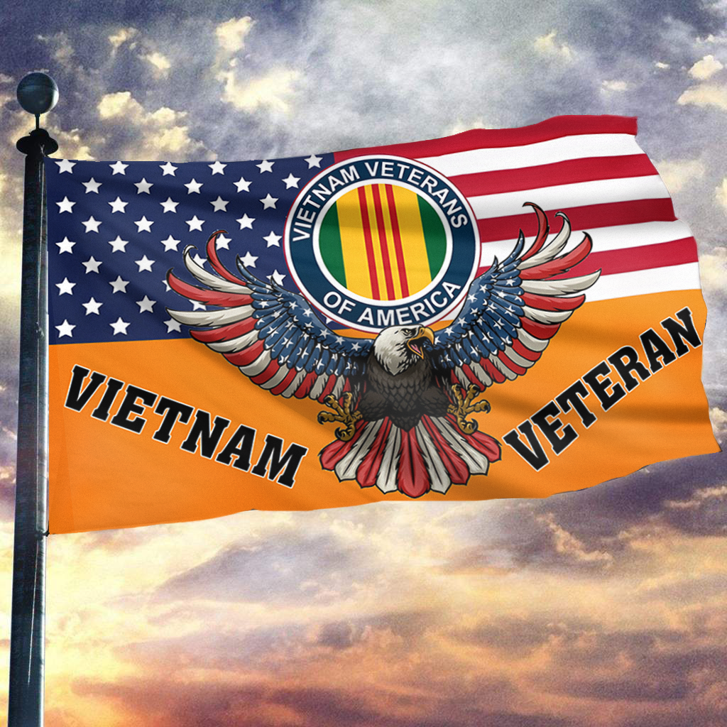 US Marine Corps Veteran Flag
