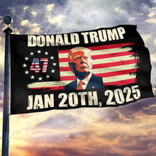 Load image into Gallery viewer, Donald Trump 47 Flag