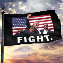 Load image into Gallery viewer, Fight TRUMP Flag