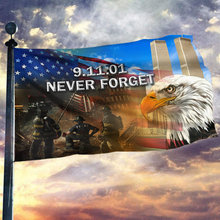 Load image into Gallery viewer, Never Forget 911 Flag