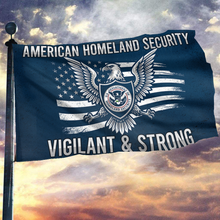 Load image into Gallery viewer, American Homeland Security Flag