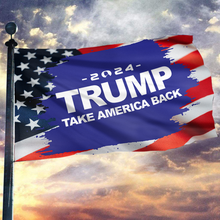 Load image into Gallery viewer, 2024 Trump Take America Back Flag