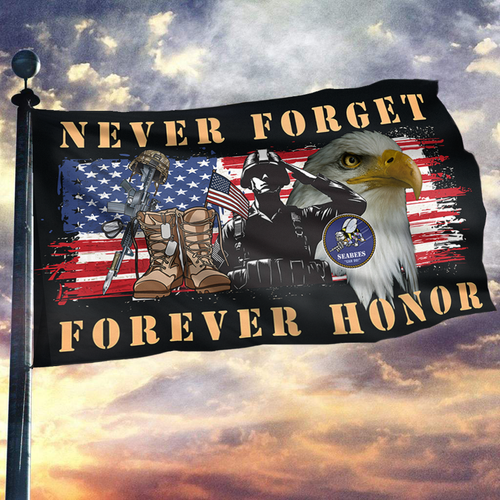 Never Forget Forever Honor Flag