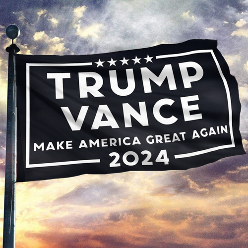 Trump Vance Make America Great Again Flag