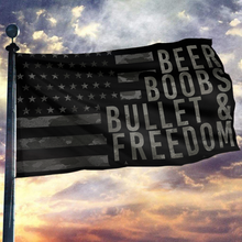 Load image into Gallery viewer, Beer Boobs Bullet &amp; Freedom Flag