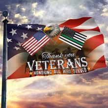 Load image into Gallery viewer, Freedom’s Defenders Tribute Flag