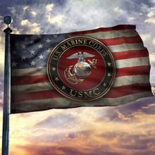 Load image into Gallery viewer, U.S. Marine Corps Honor Flag