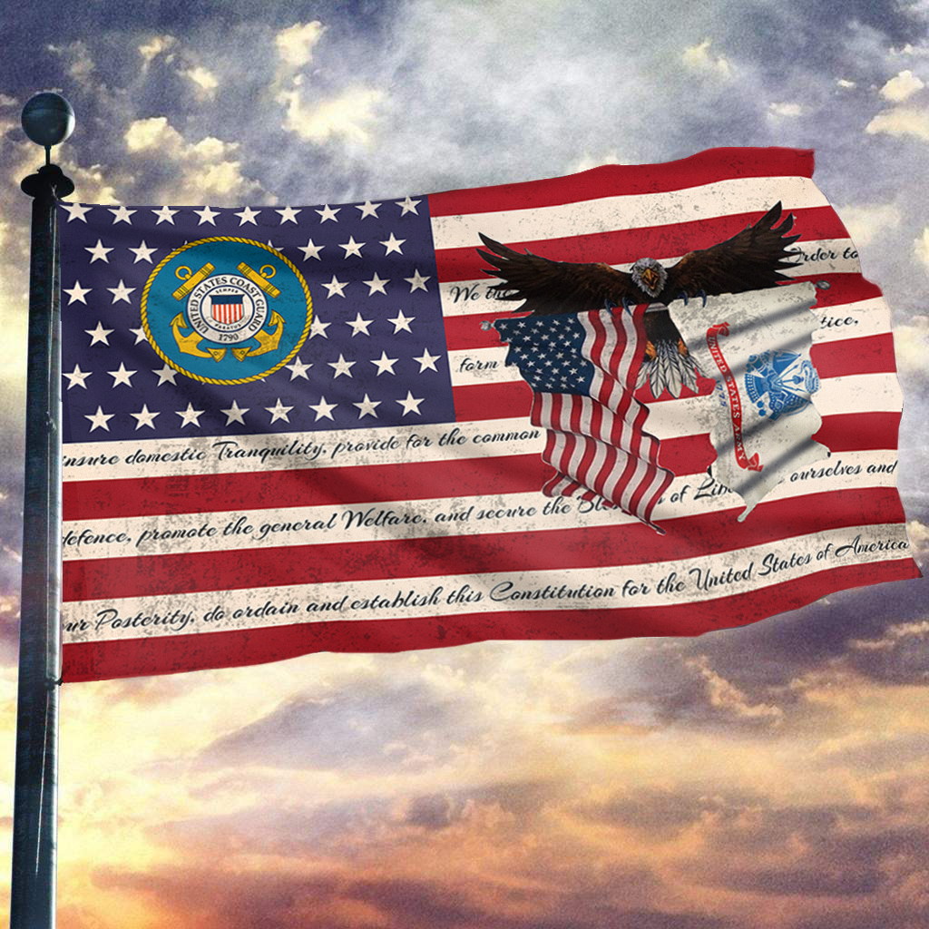 Coast Guard 1965-1971 Flag