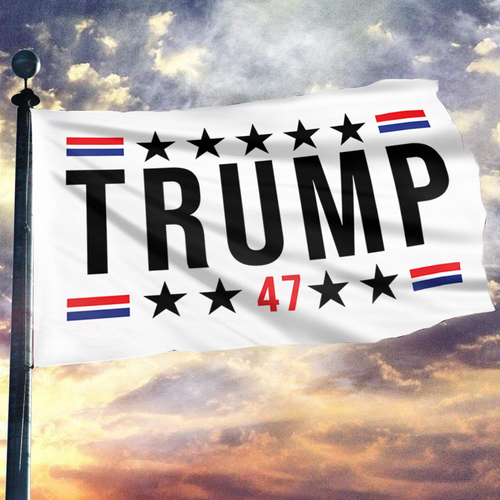 Trump 47 Stars Flags