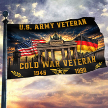 Load image into Gallery viewer, U.S. Army Cold War Veteran Flag