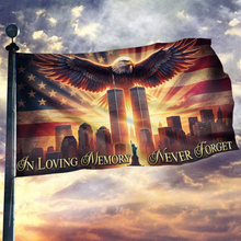 Load image into Gallery viewer, In Loving Memory - Never Forget Flag