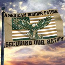 Load image into Gallery viewer, American Border Patrol Eagle Flag