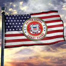 Load image into Gallery viewer, United States Coast Guard Flag