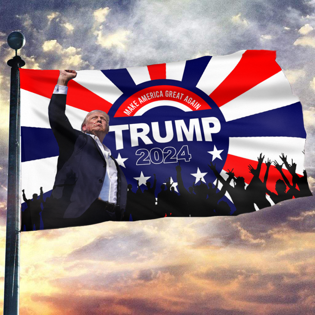 Make America Great Again Trump 2024 Flag