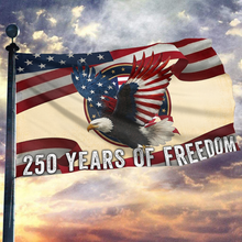 Load image into Gallery viewer, 250 Years of Courage and Freedom Flag