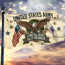 Load image into Gallery viewer, United States Army Oath of Defense Flag