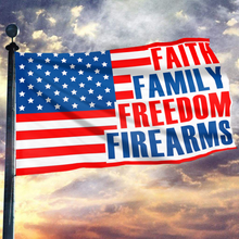 Load image into Gallery viewer, Four Freedoms USA Flag