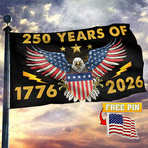 Navy Defending Freedom Since 1775 Flag with FREE American Pin