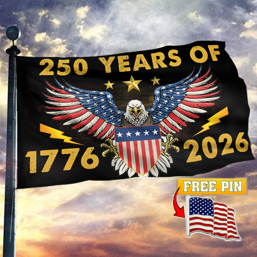 Navy Defending Freedom Since 1775 Flag with FREE American Pin
