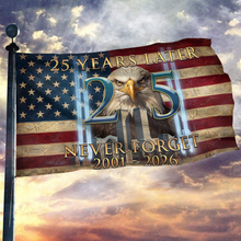 Load image into Gallery viewer, USA Eagle 25 Years Later Flag