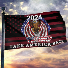 Load image into Gallery viewer, 2024 Take America Eagle USA Flag
