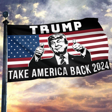 Load image into Gallery viewer, Trump USA Take America Back 2024 Flag