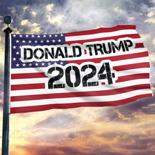 Load image into Gallery viewer, Donald Trump 2024 USA Flag